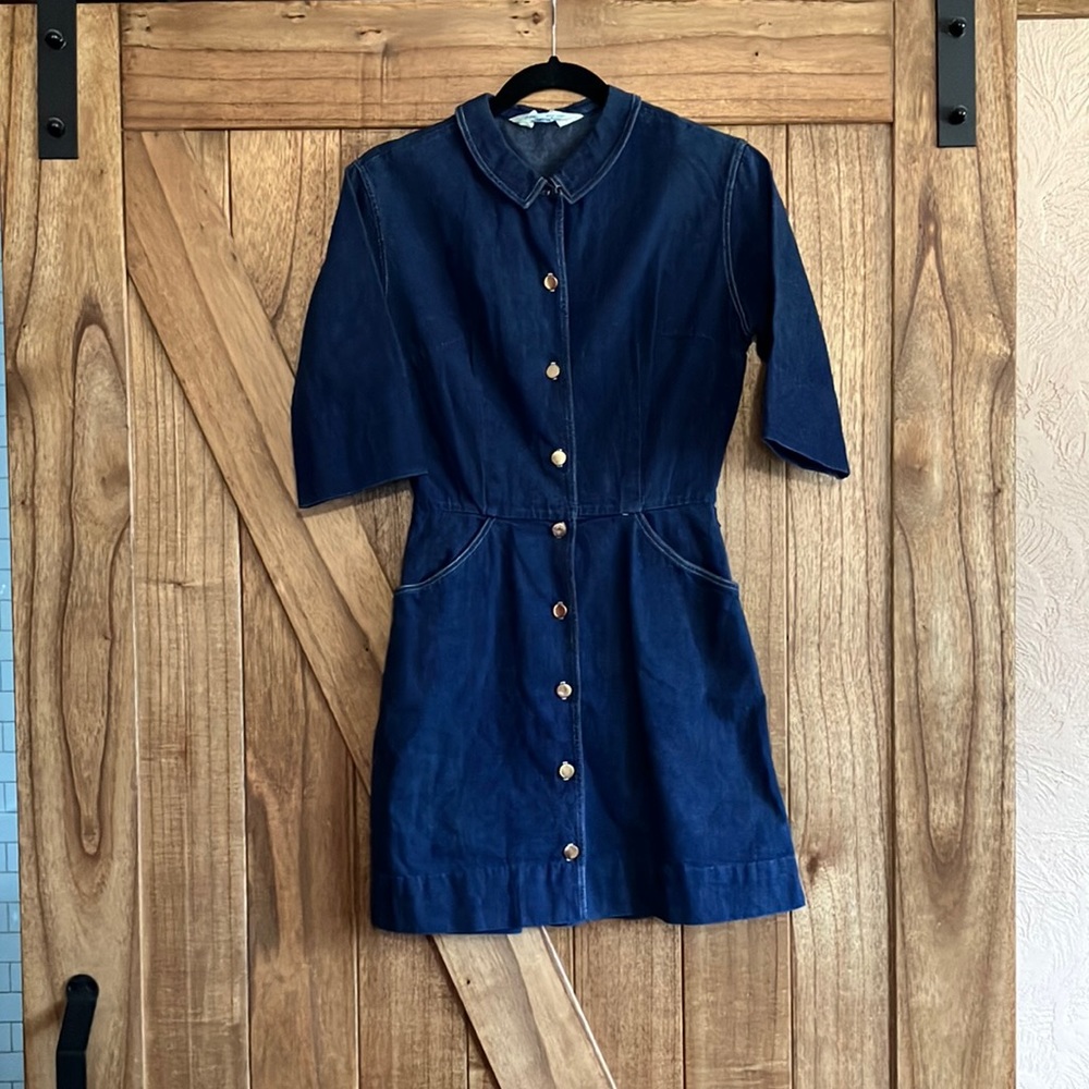 Vintage denim dress